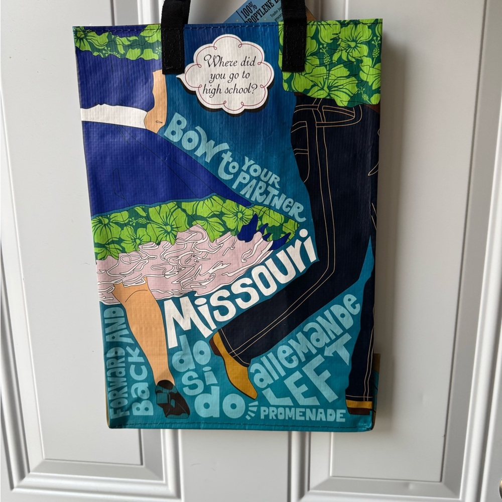 TJ’s Missouri reusable grocery Tote Bag